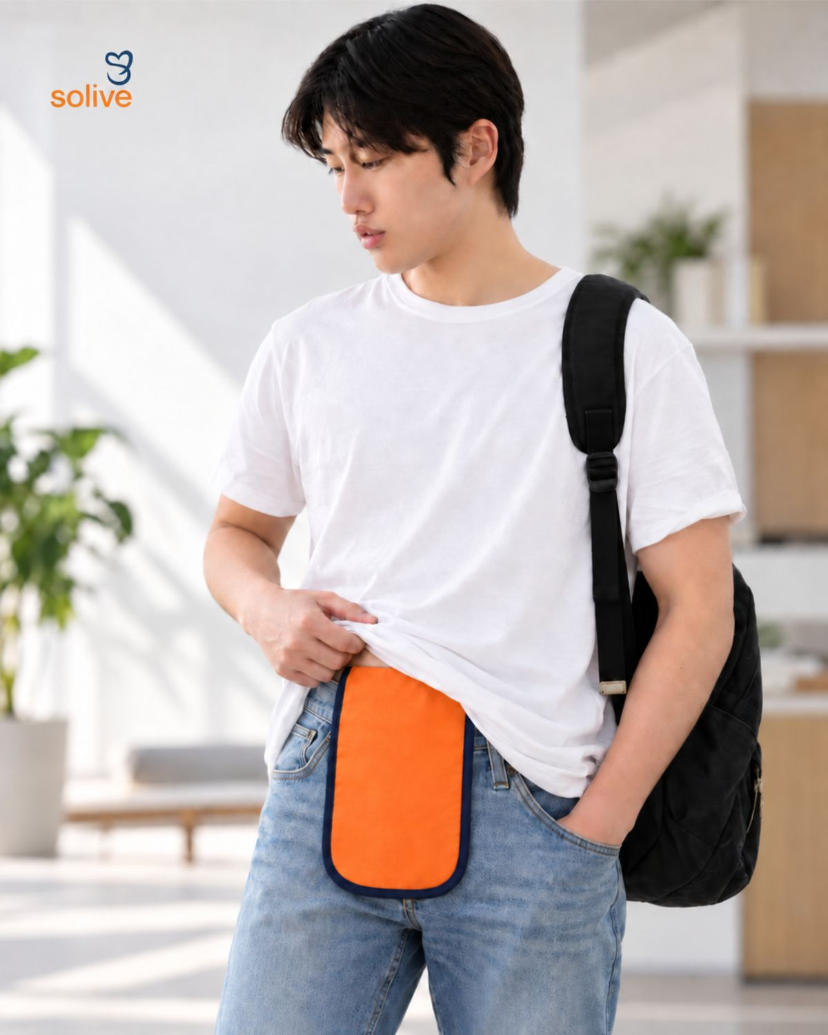 솔리브 장루 파우치 커버 랩